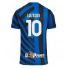 Inter Milan Lautaro Martinez #10 Hjemmedrakt 2024-25 Kortermet